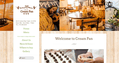 Desktop Screenshot of creampanbakery.com