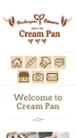 Mobile Screenshot of creampanbakery.com
